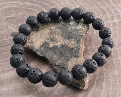 Lava Stone Bracelet