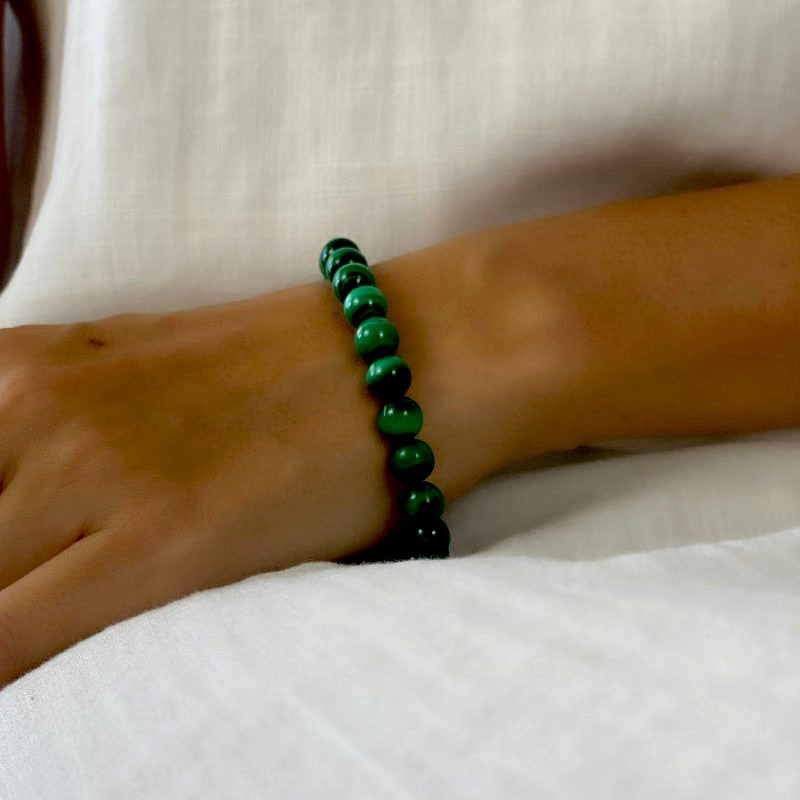 Green on sale malachite bracelet