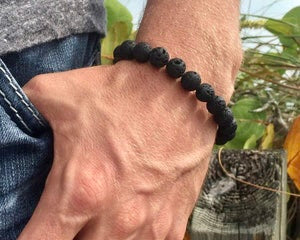 Lava Stone Bracelet