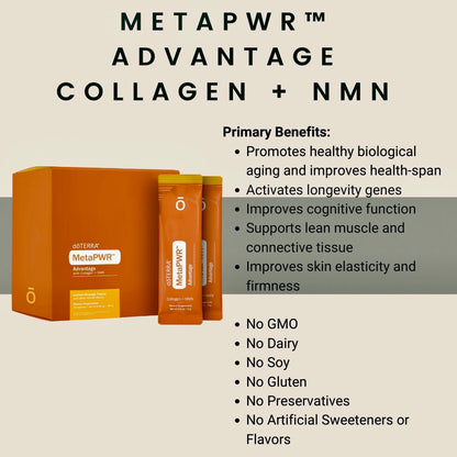 MetaPWR Advantage with Collagen + NMN