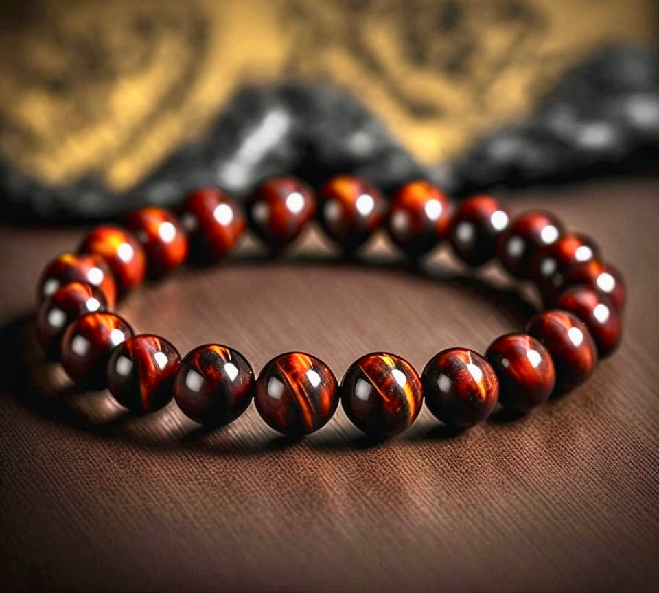 Red Tiger's Eye Bracelet