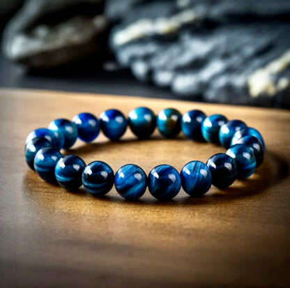 Blue Tiger's Eye Bracelet