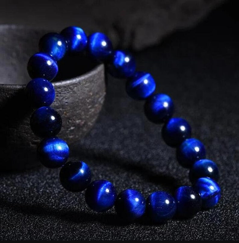 Blue Tiger's Eye Bracelet