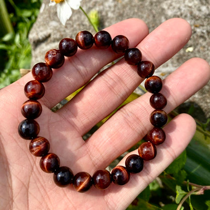 Red Tiger's Eye Bracelet